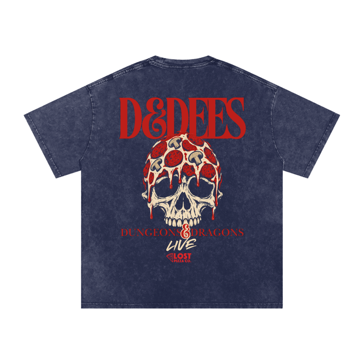 LOST PIZZA CO PEPPERONI MUSHROOM SKULL