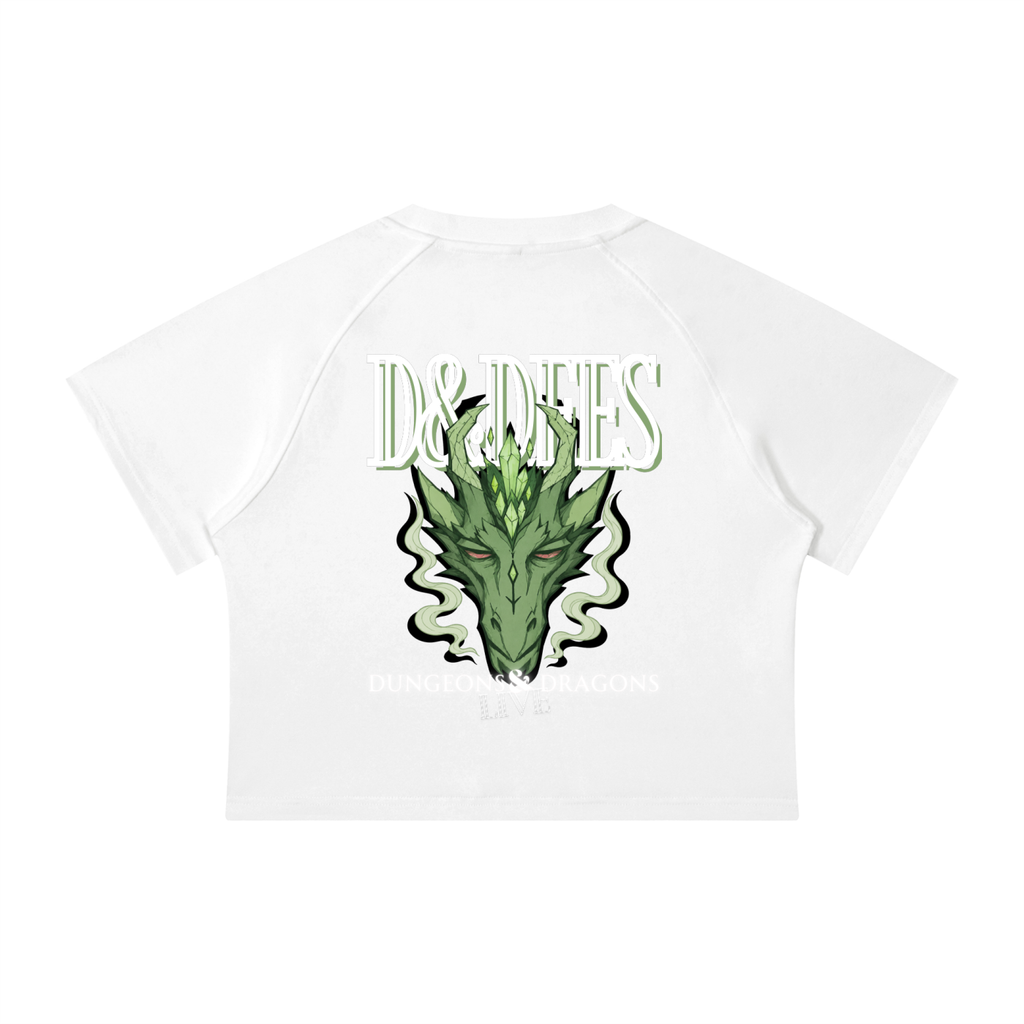 Mineral Washed Medical Card Crop Top for Mom