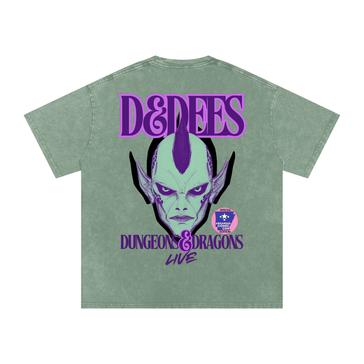 ARKANSAS COMIC CON EXCLUSIVE GITH DESIGN