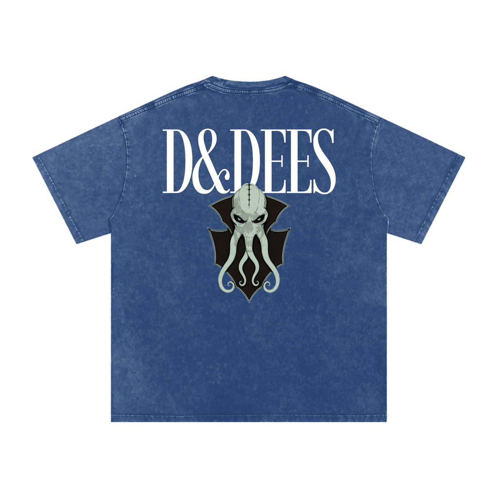 BUFFALO WYVERN WINGS ACID WASHED SUPER COMFY OVERSIZED SHIRT
