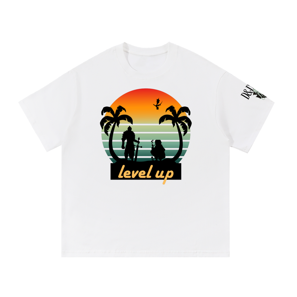 Beach Level Up D&Dees Unisex Magically Comfortable Tee
