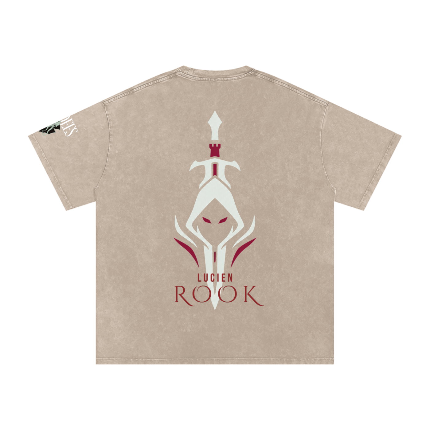 Lucien Rook +1 Stealth Oversized Super Comfy Elven Tee