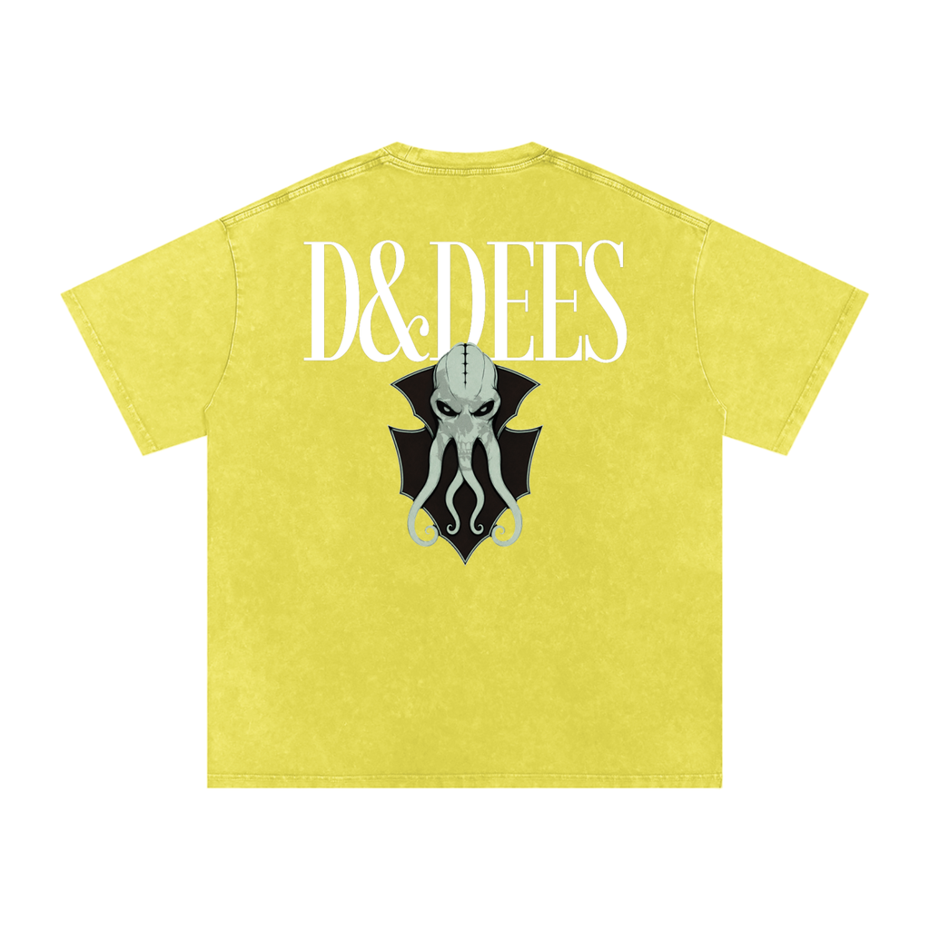 BUFFALO WYVERN WINGS ACID WASHED SUPER COMFY OVERSIZED SHIRT