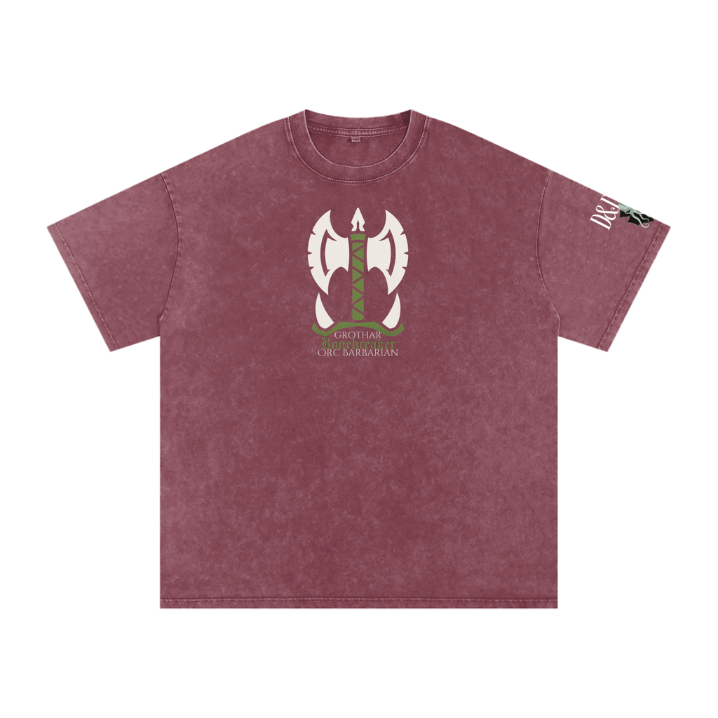 Grothar Bonebreaker +1 STR Oversized Super Comfy Elven Tee