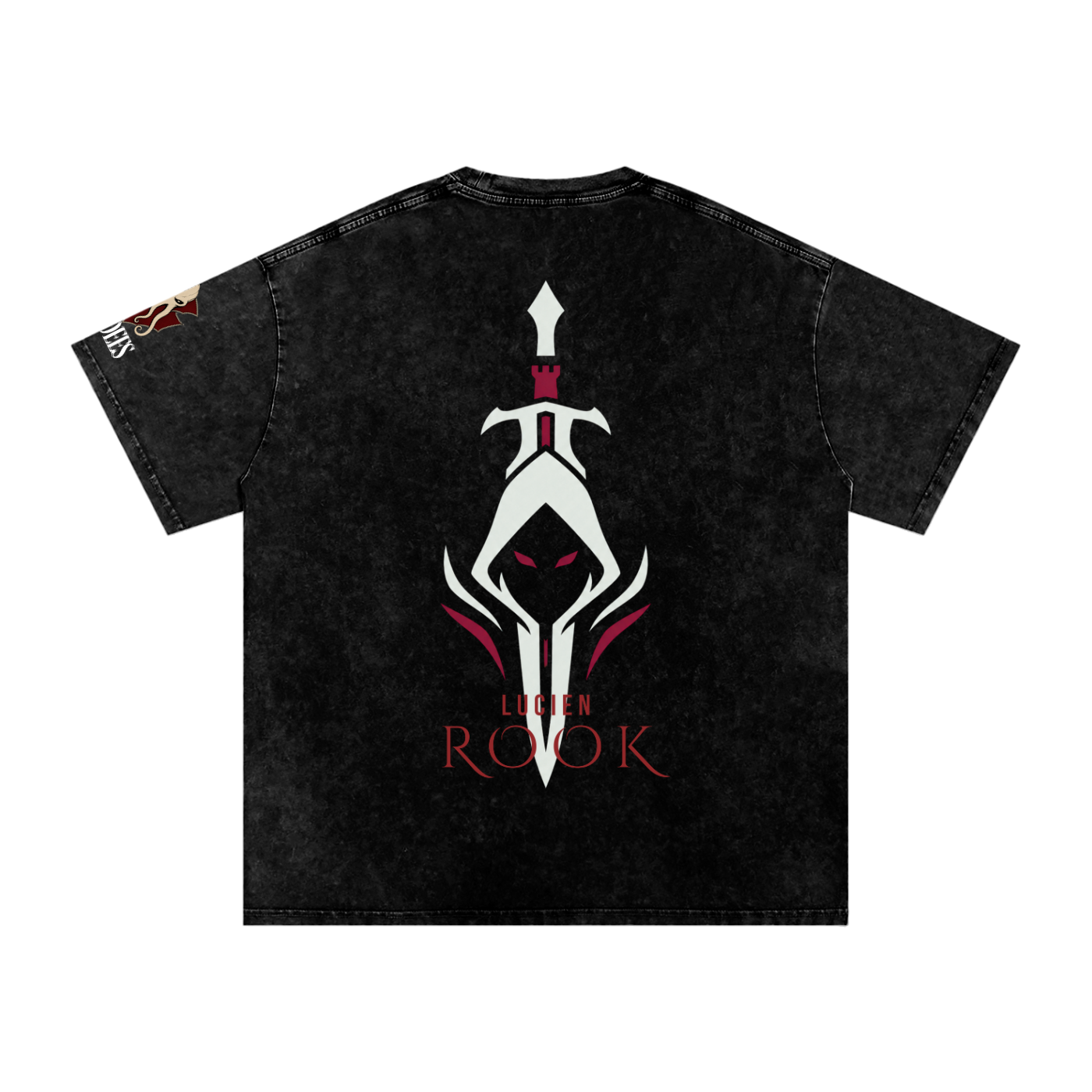 Lucien Rook +1 Stealth Oversized Super Comfy Elven Tee