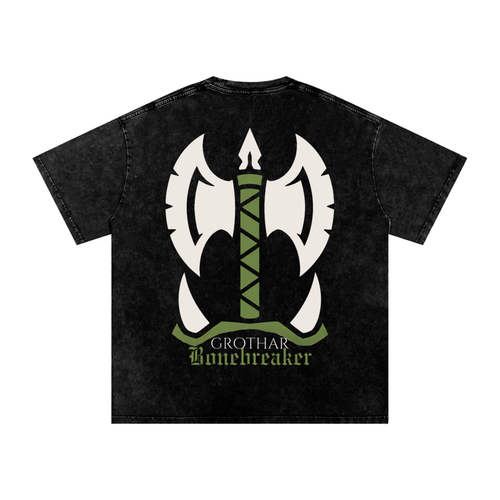 Grothar Bonebreaker +1 STR Oversized Super Comfy Elven Tee
