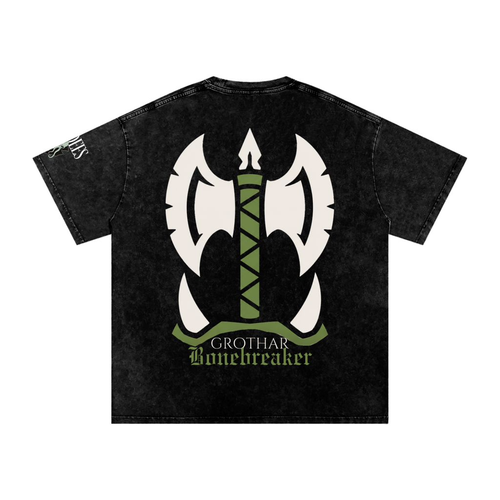 Grothar Bonebreaker +1 STR Oversized Super Comfy Elven Tee
