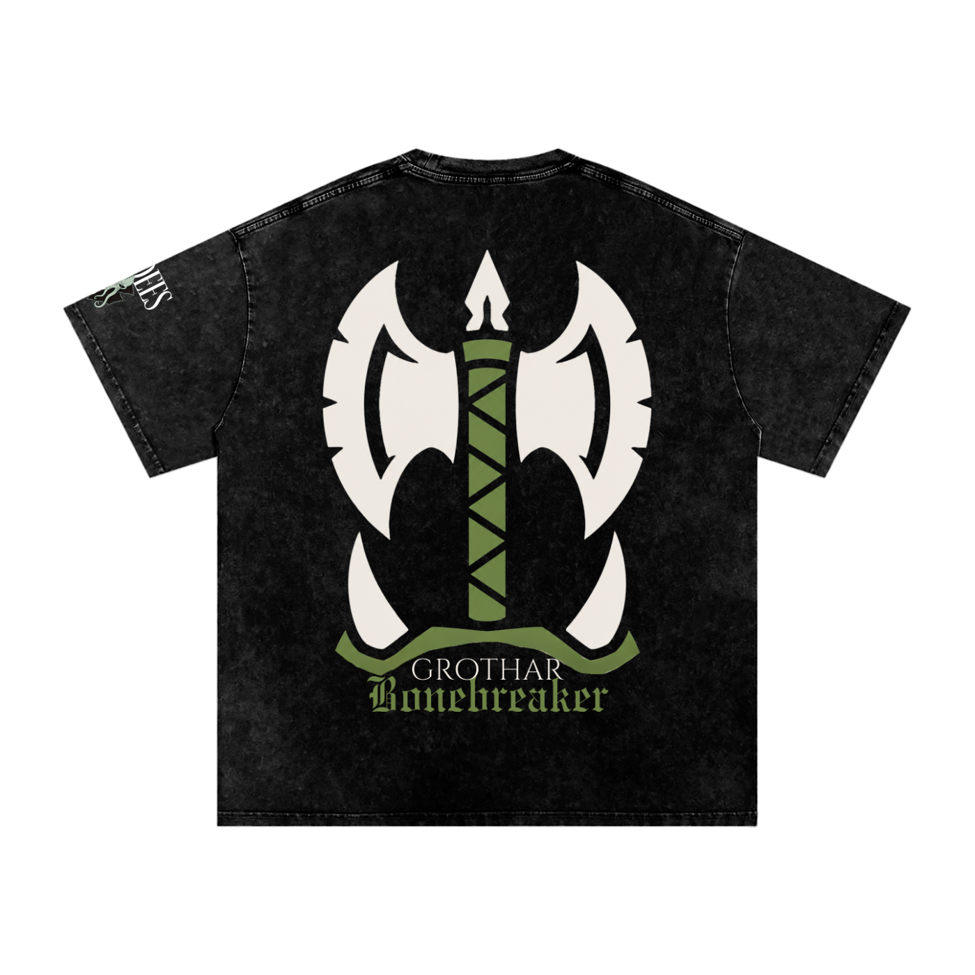 Grothar Bonebreaker +1 STR Oversized Super Comfy Elven Tee