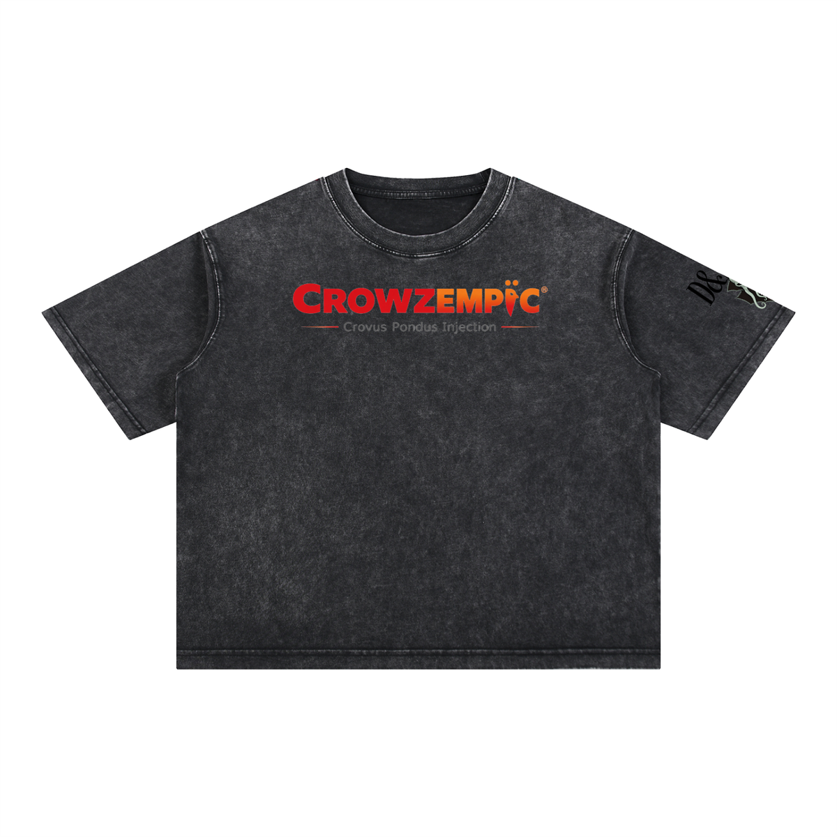 Crowzempic Super Comfy Acid Wash Shirt